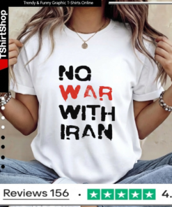 No War With Iran 2026_Women T-Shirt