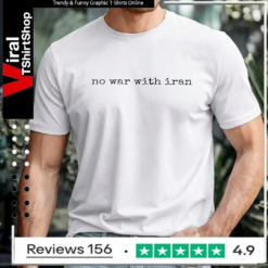 No War With Iran Political_Unisex T-Shirt