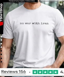 No War With Iran Political_Unisex T-Shirt