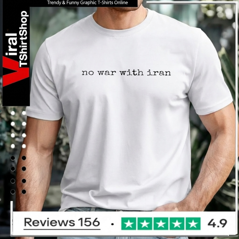 No War With Iran Political_Unisex T-Shirt