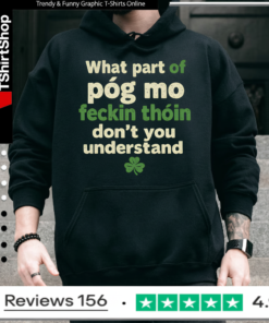 Póg Mo Feckin Thóin Hoodie