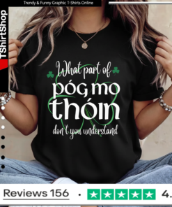 Póg mo thóin Ladies T-Shirt