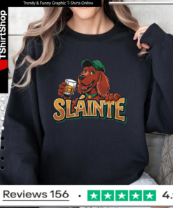 Sláinte Whiskey and Red Setter Sweatshirt