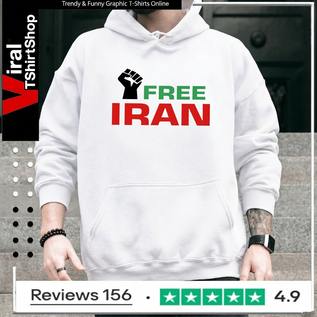 Stop The War In Iran Free Iran_Hoodie