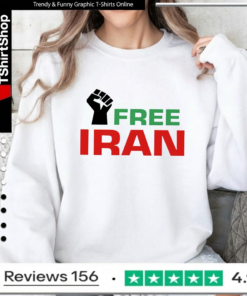Stop The War In Iran Free Iran_Sweatshirt