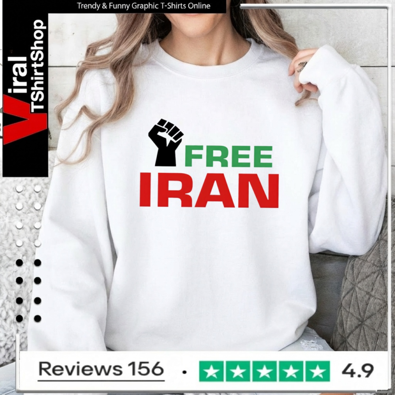 Stop The War In Iran Free Iran_Sweatshirt