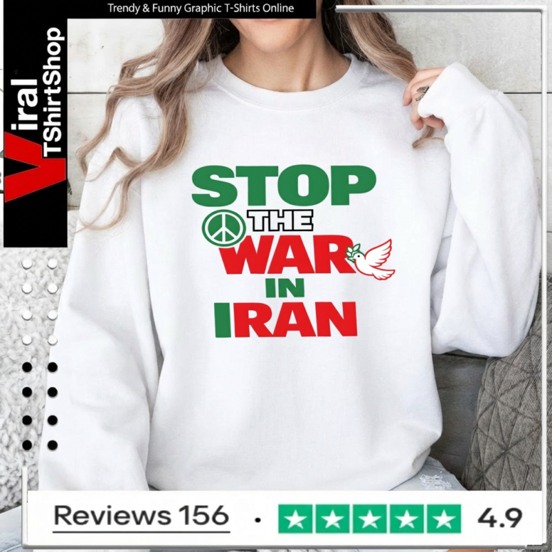 Stop The War In Iran_Sweatshirt