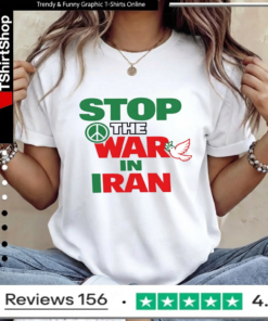 Stop The War In Iran_Women T-Shirt