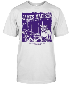 James Madison Dukes Harrisonburg VA Est. 1908 Collegiate Shirt