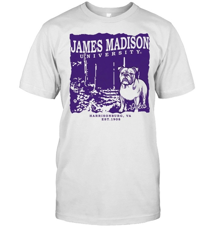 James Madison Dukes Harrisonburg VA Est. 1908 Collegiate Shirt