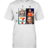 Punnett Square 11 6 7 9 Genetics & Probability Math Shirt