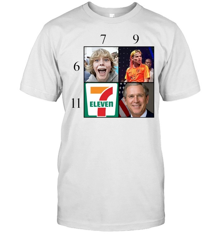 Punnett Square 11 6 7 9 Genetics & Probability Math Shirt