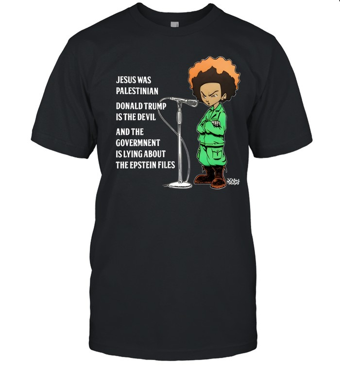 Jesus Was Palestinian Donald Trump Is The Devil-Unisex T-Shirt