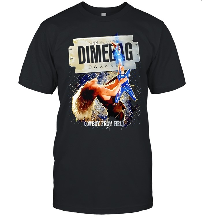 Goddess Pantera Stainless Steel cowboy from hell-Unisex T-Shirt