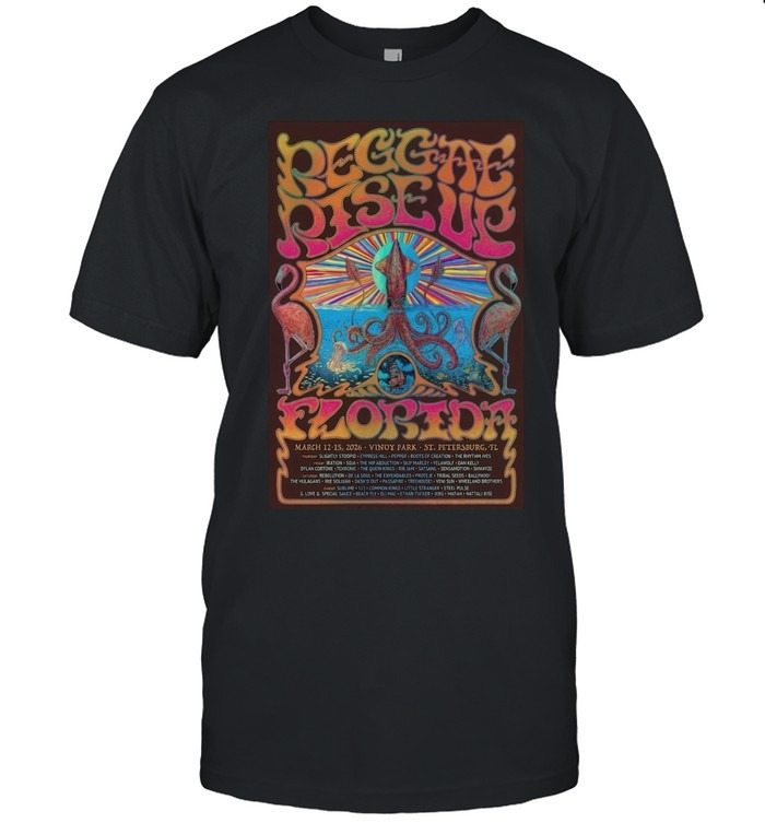 Reggae Rise Up Florida Festival 2026-Unisex T-Shirt