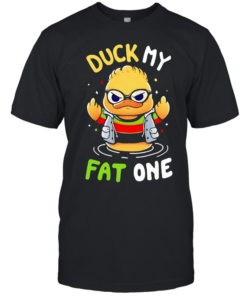 Delightful Derek x Duck my fat one middle finger-Unisex T-Shirt