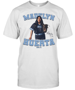 Maddy Huerta CSU Pueblo Thunderwolves Signature Series Softball Shirt