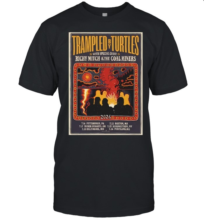 Trampled By Turtles July 2026-Unisex T-Shirt