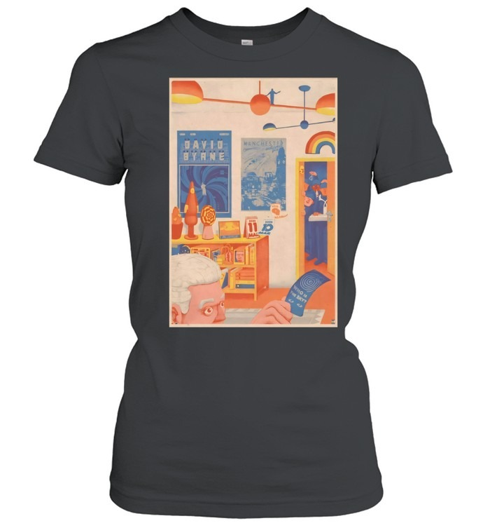 David byrne in manchester uk on mar 1011 2026-Women T-Shirt