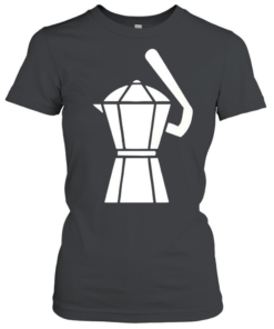 Espresso Baseball coffee filter shape-Women T-Shirt