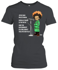 Jesus Was Palestinian Donald Trump Is The Devil-Women T-Shirt