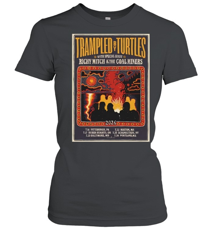 Trampled By Turtles July 2026-Women T-Shirt
