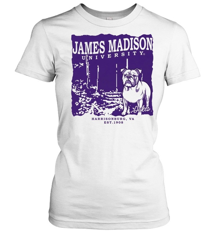 James Madison Dukes Harrisonburg VA Est. 1908 Collegiate Shirt