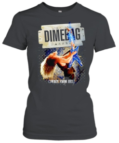 Goddess Pantera Stainless Steel cowboy from hell-Women T-Shirt