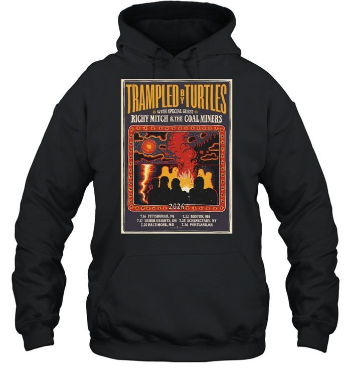 Trampled By Turtles July 2026-Hoodie