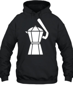 Espresso Baseball coffee filter shape-Hoodie