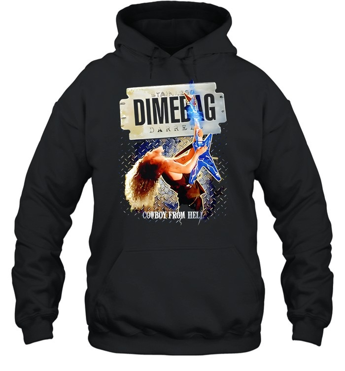 Goddess Pantera Stainless Steel cowboy from hell-Hoodie
