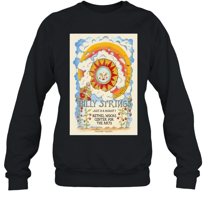 Billy Strings Bethel Woods Center for The arts in Bethel NY Jul 31 Aug 1 2026-Sweatshirt