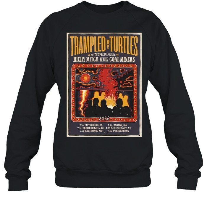 Trampled By Turtles July 2026-Sweatshirt