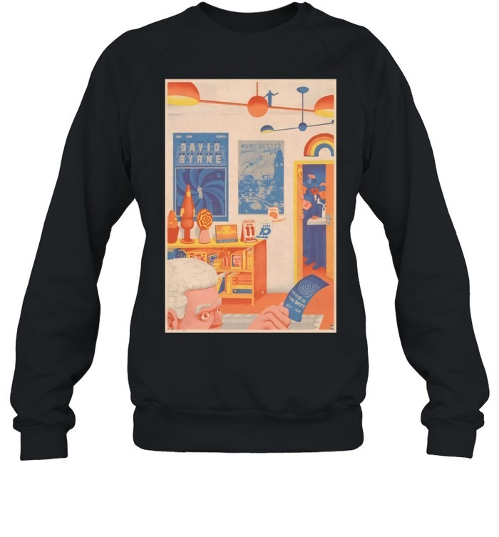 David byrne in manchester uk on mar 1011 2026-Sweatshirt