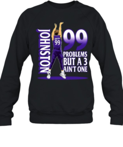 Chase Johnston High Point Panthers 99 Problems But A 3 Ain’t One Basketball Shirt
