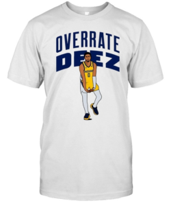 Tyrese Haliburton Indiana Pacers Overrate Deez Basketball Meme-Unisex T-Shirt