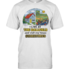 Softball Mom I Live at the Ballfield and Visit My House Sometime-Unisex T-Shirt