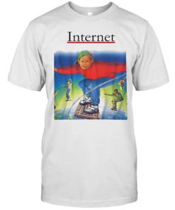 Surfing on the Internet-Unisex T-Shirt