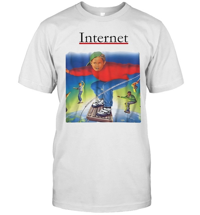 Surfing on the Internet-Unisex T-Shirt