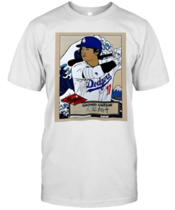 Shohei Ohtani Los Angeles Dodgers Hokusai 2026-Unisex T-Shirt