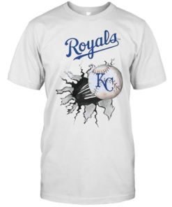 Kansas City Royals baseball broken-Unisex T-Shirt
