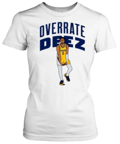 Tyrese Haliburton Indiana Pacers Overrate Deez Basketball Meme-Women T-Shirt
