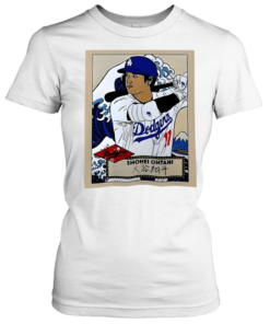 Shohei Ohtani Los Angeles Dodgers Hokusai 2026-Women T-Shirt