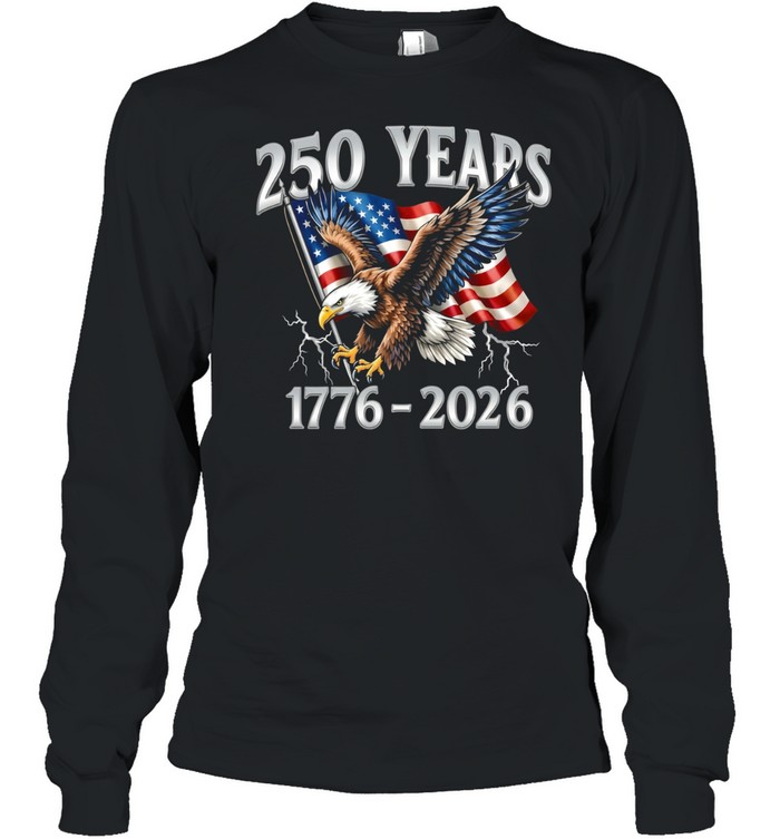 250 Years 1776 2026 Long Sleeved T-shirt