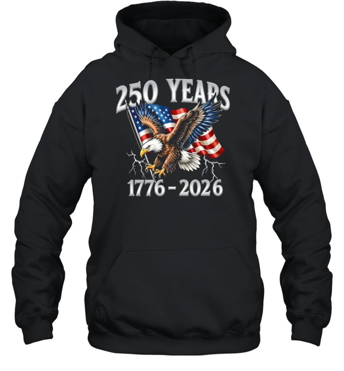 250 Years 1776 2026 Unisex Hoodie