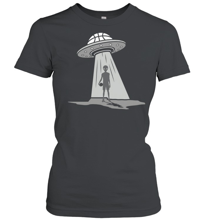 Alien Landing Silver Classic Women's T-shirt