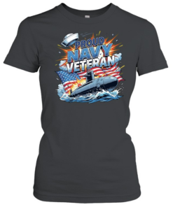 America submarine proud NAVY Veteran  Classic Women's T-shirt