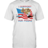 American soldier I support our poops Classic Men's T-shirt