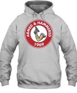 Armed and Hammered 1969  Unisex Hoodie
