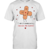 Bandages hug I am sticking with u forever and always  Classic Men's T-shirt
